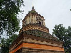 Chedi of Wat Lok Moli in Chiang Mai