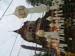 Chedi of Wat Lok Moli in Chiang Mai