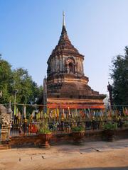 Wat Lok Moli monument in Chiang Mai, Thailand