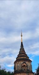 Pagoda of Lok Mo Li Temple in Chiangmai, Thailand