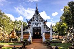 Wat Lok Moli Buddhist temple in Chiang Mai, Thailand