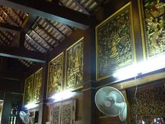 Walls with Reliefs at Wat Lok Molee in Chiang Mai