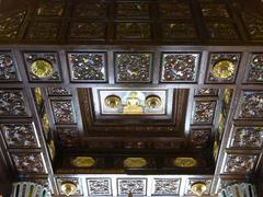 Redented Ceiling at Wat Lok Molee in Chiang Mai