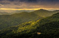 Thanon Thong Chai Range view from Doi Suthep-Pui National Park