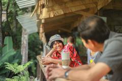 coffee shop on Doi Pui mountain