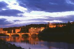 View of Florence from Piazzale Michelangelo with River Arno