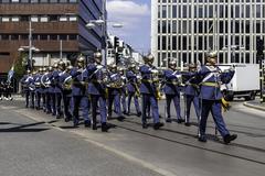 Stockholm guard change ceremony at Sergels torg