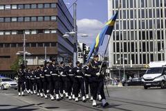 changing of the guard ceremony in Stockholm