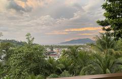 sunset over Phuket, Thailand landscape