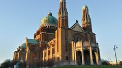 Basilica of the Sacred Heart at Koekelberg in Brussels, Belgium