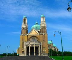 Nationale Basiliek van het Heilig-Hart in Brussels, Belgium