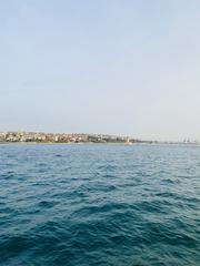 view of Üsküdar and Maiden's Tower from a ferry