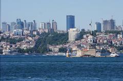 Istanbul Bosphorus cityscape view