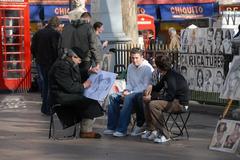 Leicester Square at night