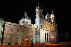 Panoramic view of Madrid cityscape