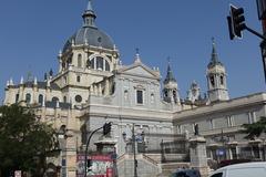 Cathedral of Our Lady of La Almudena in Madrid Spain