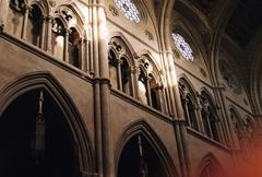 Interior of Almudena Cathedral