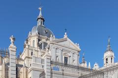 Almudena Cathedral in Madrid, Spain