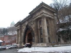 Buda Castle Tunnel in winter