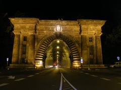 Eastern entrance of the tunnel, Budapest