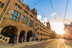 Exterior view of Beurs van Berlage in Amsterdam