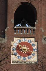 Beurs van Berlage building in Amsterdam Zentrum