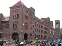 Amsterdam Beurs van Berlage building under clear sky