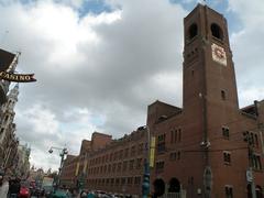 Amsterdam Beurs van Berlage with clock tower