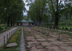 A view of Shalimar Bagh, Srinagar in April 2013