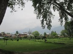 A view of Shalimar Bagh in Srinagar