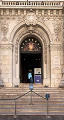 Main entrance of the Oceanographic Museum of Monaco