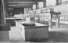 Aquarium Room in the Musee Oceanographique de Monaco featuring floor tanks