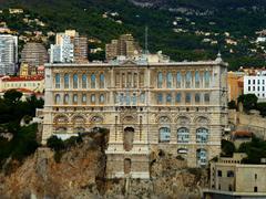 Ozeanografisches Museum in Monaco view
