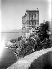 Oceanographic Museum overlooking the sea in Monaco, May 1909