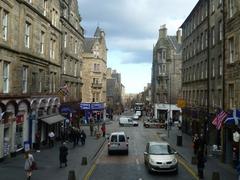 Approaching St. Mary's Street on a No.35 bus