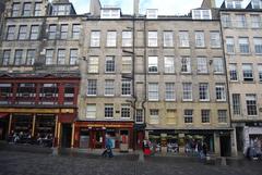 Converted tenements on The Royal Mile