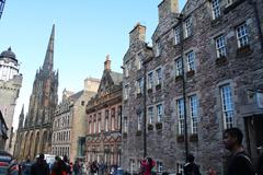 Edinburgh cityscape, Scotland