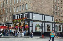 The Royal Mile in Edinburgh