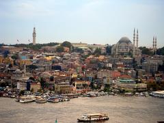 Beyazıt Tower and Suleymaniye Mosque