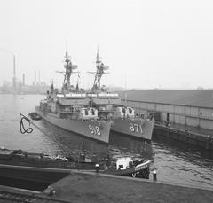 American fleet visit in Amsterdam, 1964