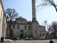 Beyazit Mosque in Istanbul at night