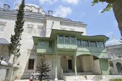 Istanbul Beyazit II mosque wooden outbuilding