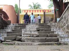 Steps up to Parvati