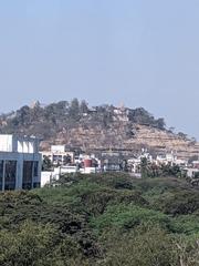 Parvati Hill in Pune viewed from Swargate area