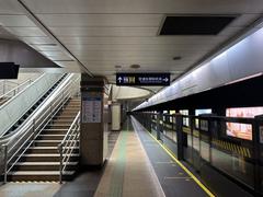 Shanghai Science & Technology Museum Station platform in Shanghai Metro