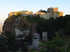 view of Sicily from Erice