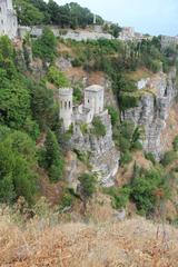 hilltop town of Erice in Trapani, Italy