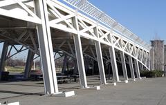 Bicentennial Capitol Mall State Park railroad trestle in Nashville