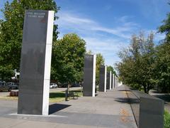 Beginning of Pathway of History at Bicentennial Capitol Mall State Park, Nashville, Tennessee