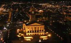 Tennessee State Capitol at night